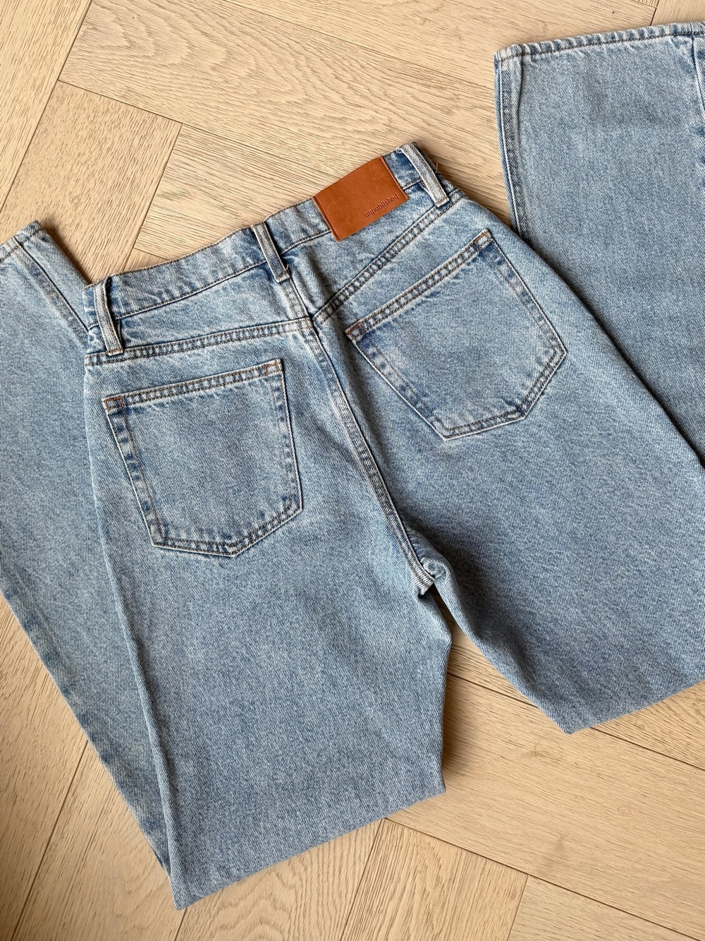 Unpublished straight cut jeans size 25 waist perfect for everyday wear